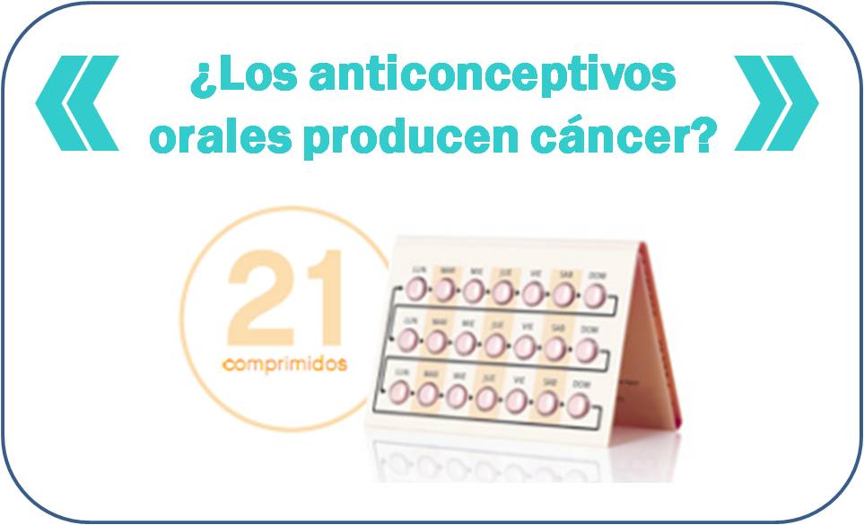FIR FÁCIL: ¿Los anticonceptivos orales producen cáncer?